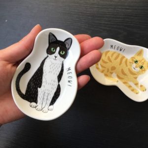 ミャオミャオ　ねこ皿5点セット 2